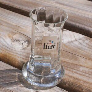 UNIQUE Flirt Crystal Vase Bud Vase PRETTY Vintage